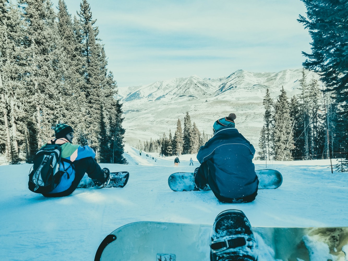 snowboarders